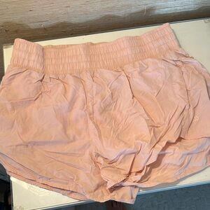 Millennial Pink Running Shorts